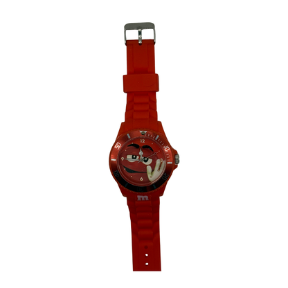 Montre M&M’s rouge