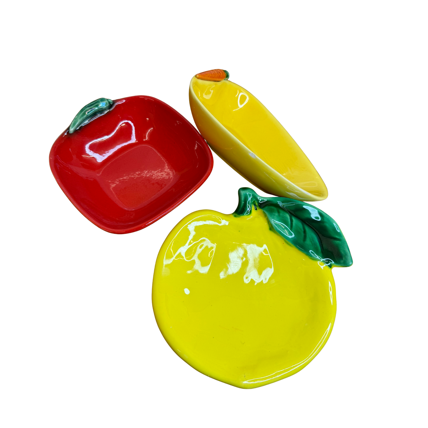 Lot de 4 petits plats pour apéro – Carotte, Pomme, Piment et Coupelle