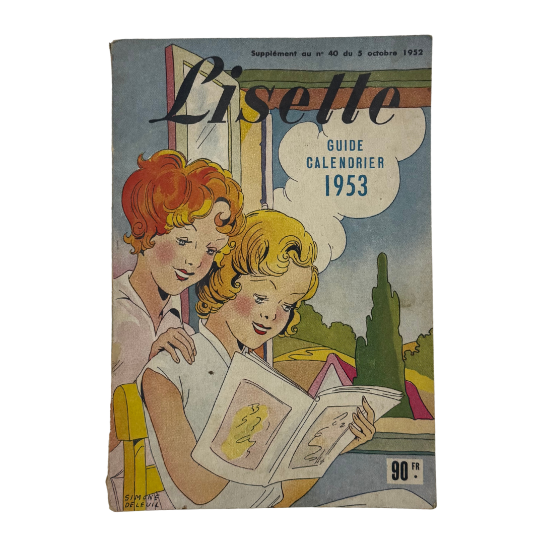 Livre Lisette – Guide du calendrier 1953