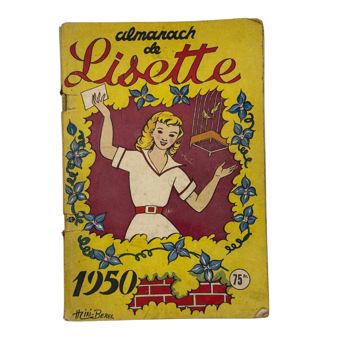 Livre Almanach de Lisette 1950