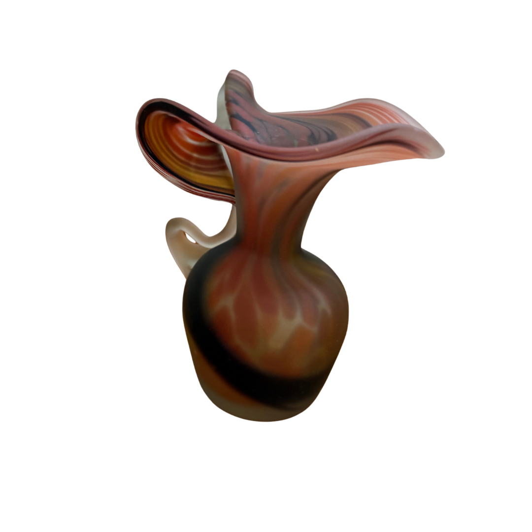 Vase en pâte de verre