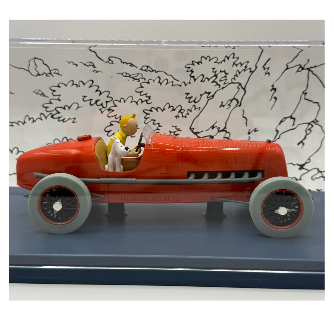 Voiture Tintin 1/24ᵉ