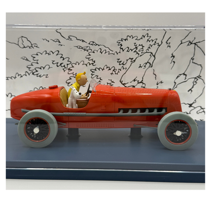 Voiture Tintin 1/24ᵉ