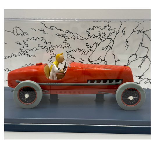 Voiture Tintin 1/24ᵉ