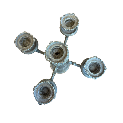 Lot de 2 chandeliers en régule