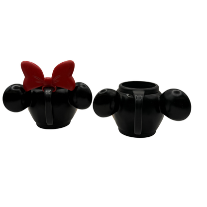 Lot de 2 tasses Disney Mickey et Minnie – Années 90