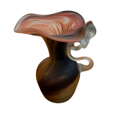 Vase en pâte de verre
