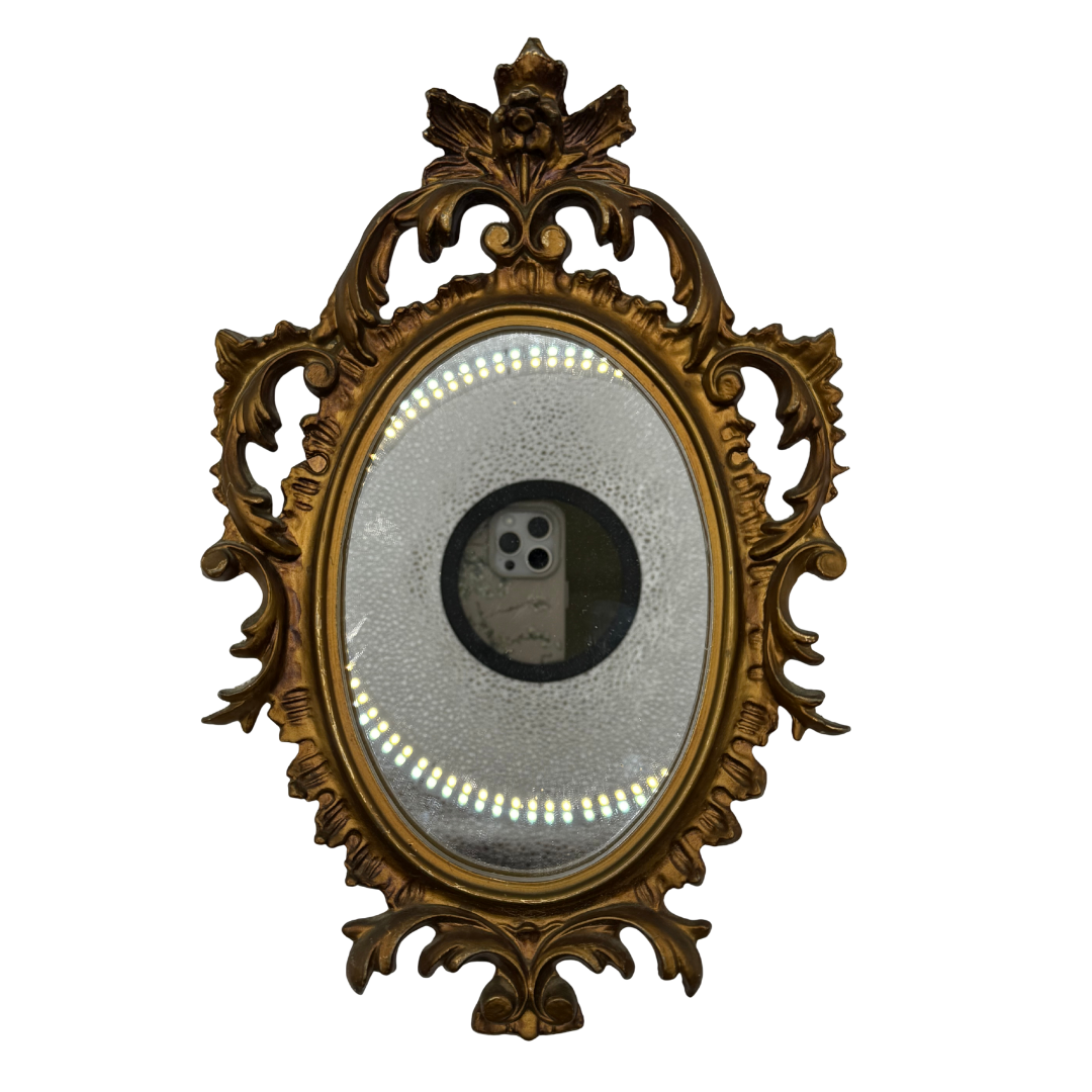 Petit miroir style baroque