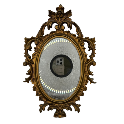 Petit miroir style baroque
