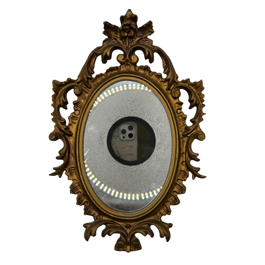 Petit miroir style baroque