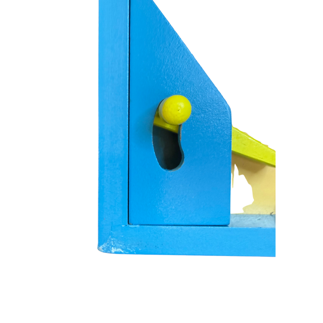 Flipper planétaire en bois