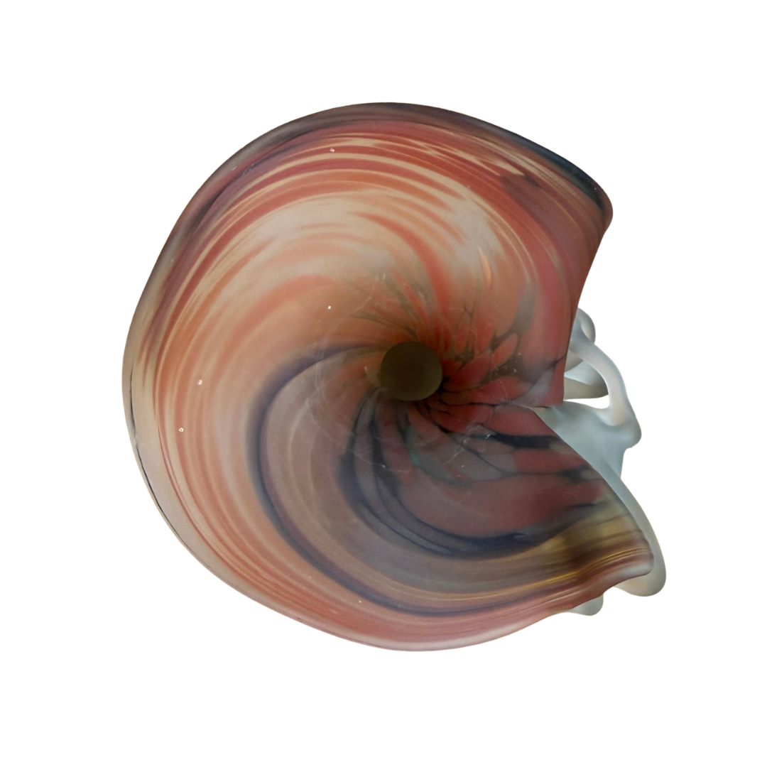 Vase en pâte de verre