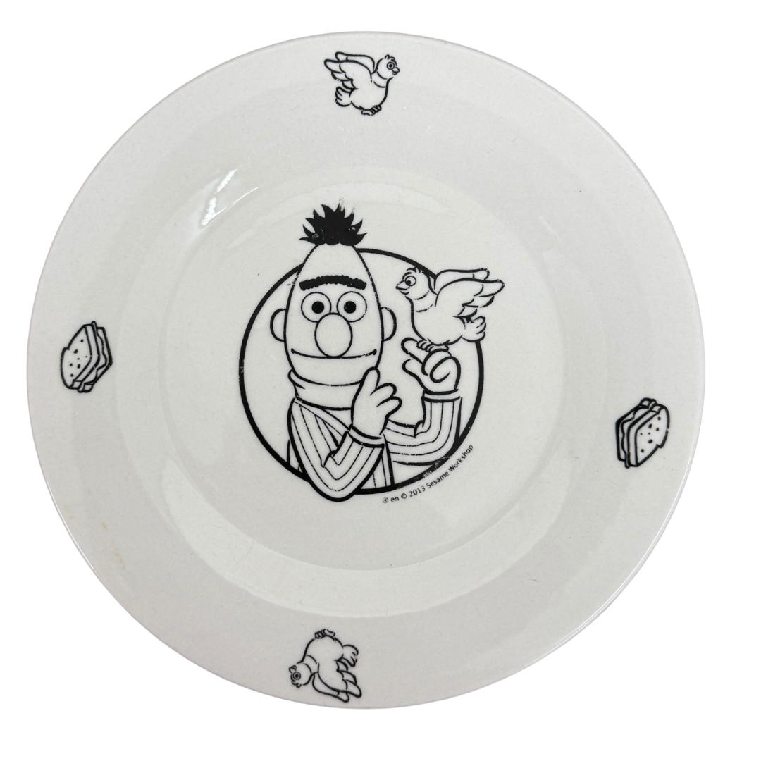 Lot de 2 assiettes – Ernest et Bart