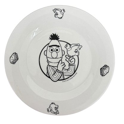 Lot de 2 assiettes – Ernest et Bart