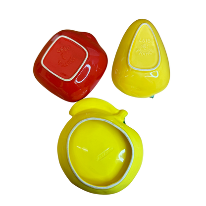 Lot de 4 petits plats pour apéro – Carotte, Pomme, Piment et Coupelle
