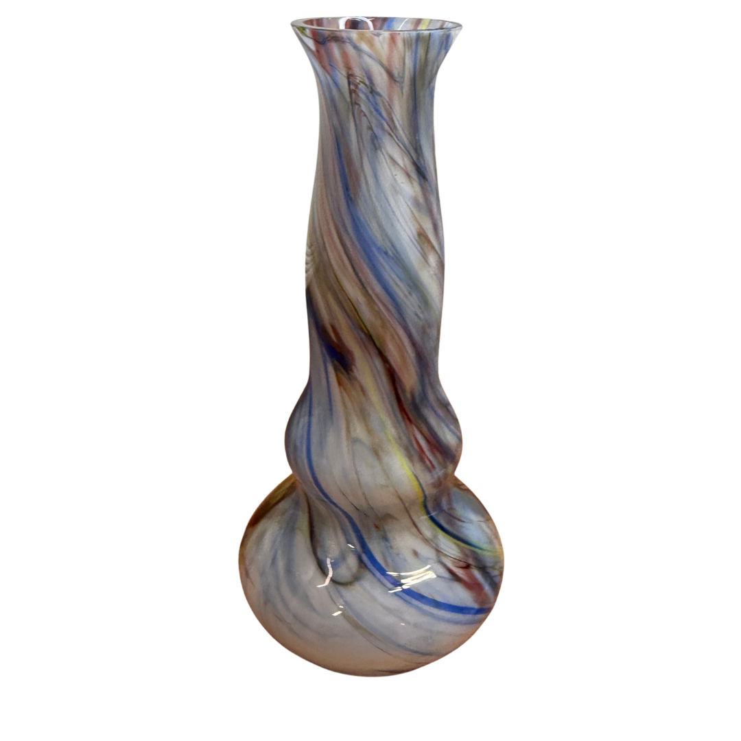 Vase soliflore en verre soufflé