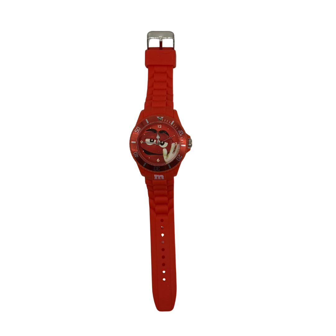 Montre M&M’s rouge