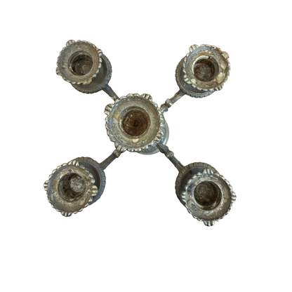 Lot de 2 chandeliers en régule