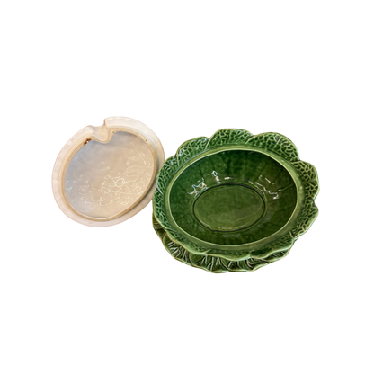 Chou vert en barbotine avec sa cuillère