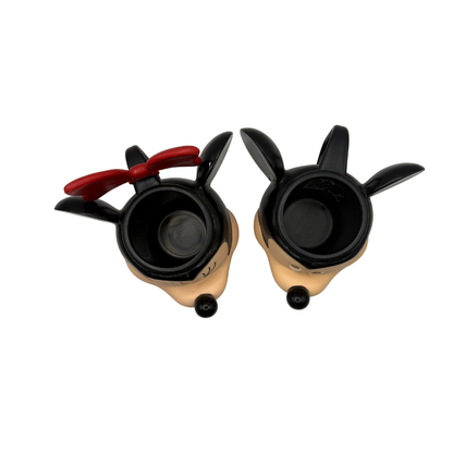 Lot de 2 tasses Disney Mickey et Minnie – Années 90