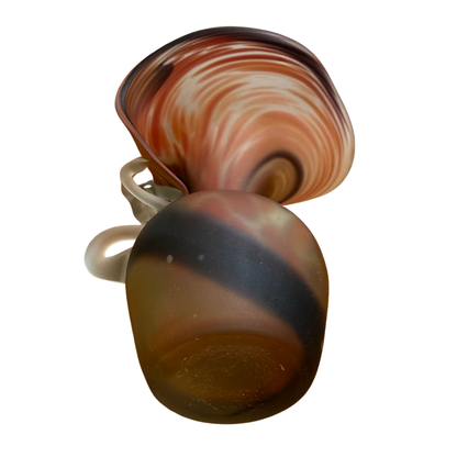 Vase en pâte de verre