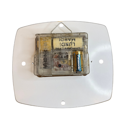 Ancienne pendule murale Jaz – transistor et formica