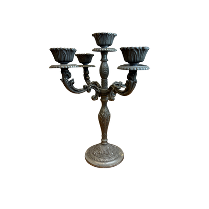 Lot de 2 chandeliers en régule