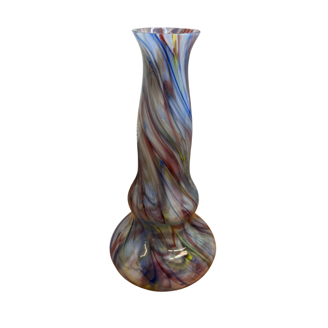 Vase soliflore en verre soufflé