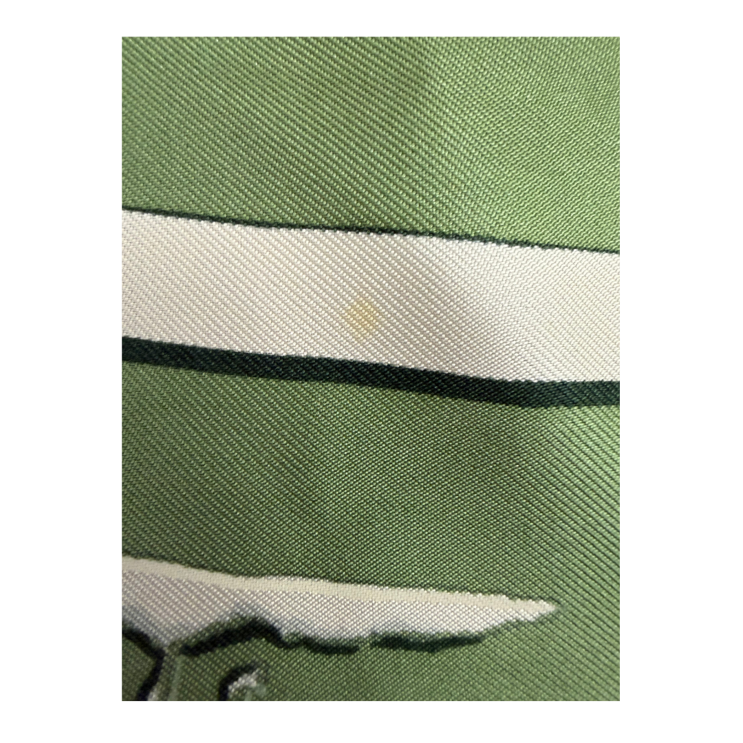 Hermès – Carré « Phaéton » 1958 vert céladon dessiné par Philippe Ledoux